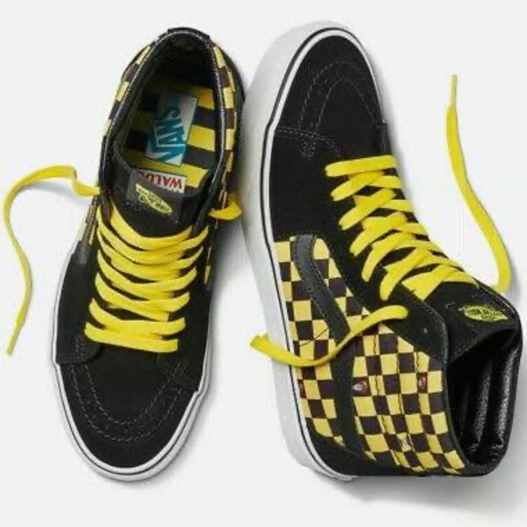 BRAND NEW boy girl youth vans Waldo shoes size 3Y (no box) - Picture 4 of 8